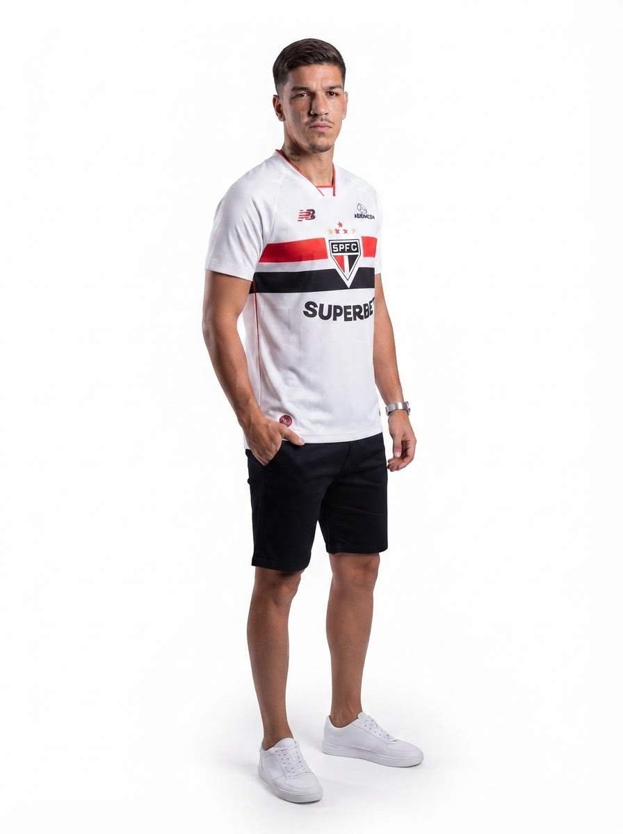 Jersey Sao Paulo Home Fan Version Spfc 2026 - Fan Version