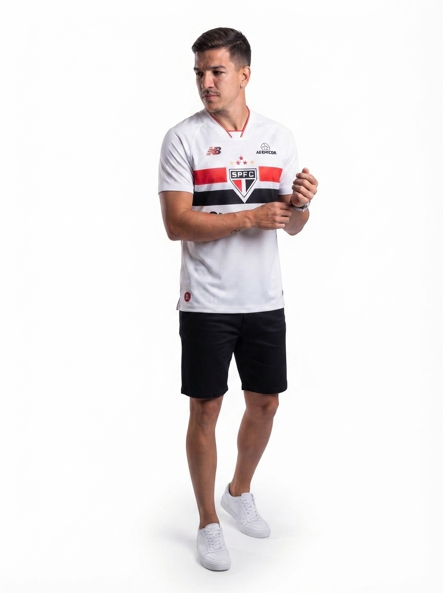 Jersey Sao Paulo Home Fan Version Spfc 2026 - Fan Version