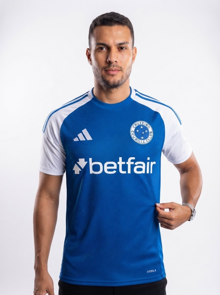 Jersey Cruzeiro 2025/26 I - FABRÍCIO B. Nº 15