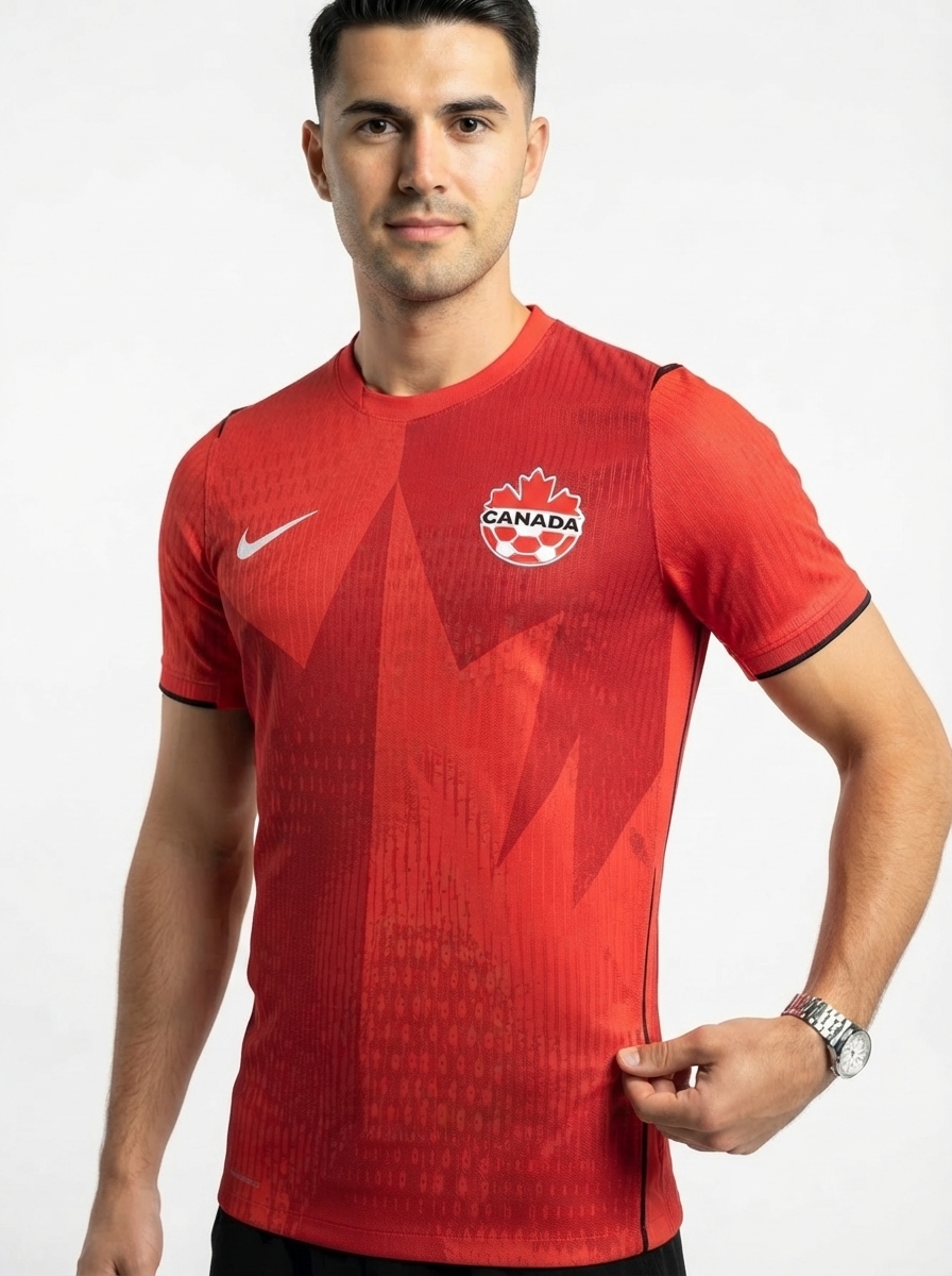 Canada 2026 World Cup Home Jersey Player Version - [Slim Fit]