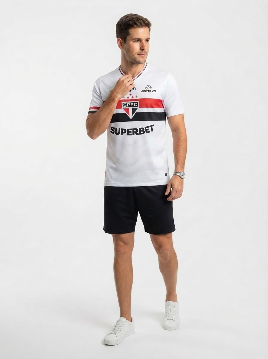Jersey São Paulo 2025/26 I Player [Slim Fit] Authentic Player [Slim Fit] with Sponsors [Slim Fit]