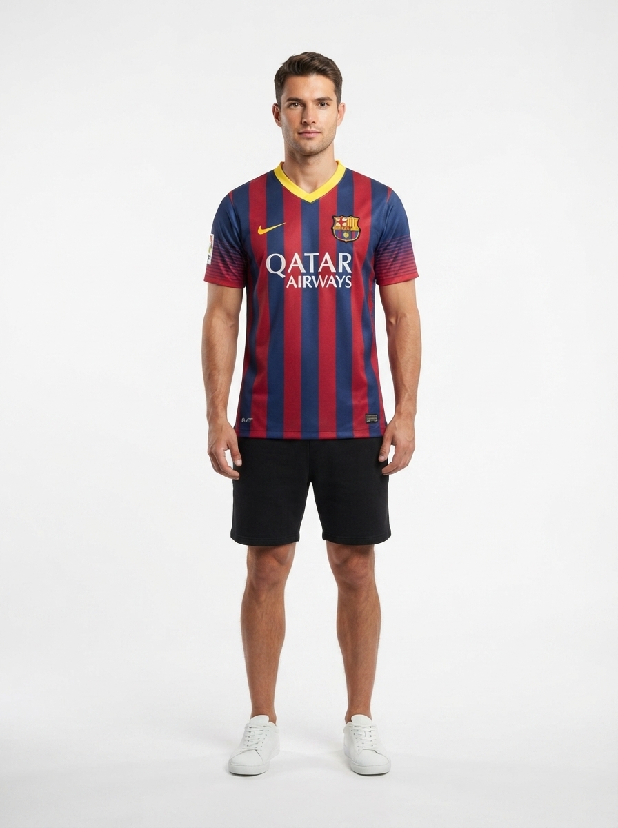 Barcelona 13/14 I Home Jersey - Retro Version