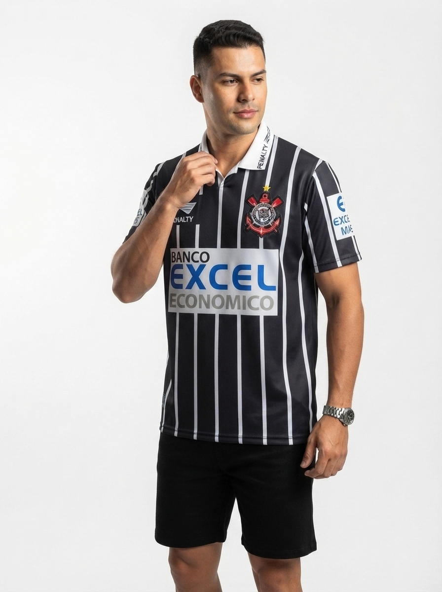 Corinthians 1997 II Away Jersey - Retro Version
