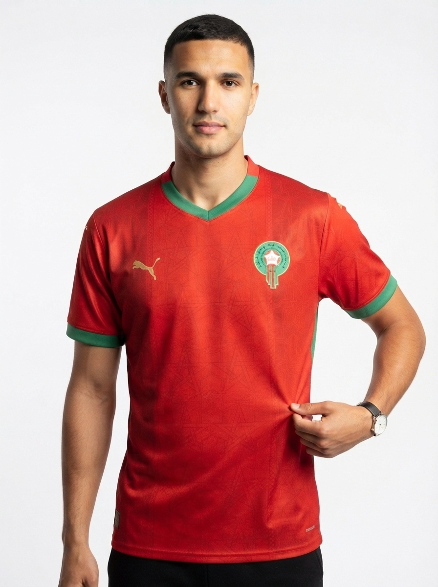 Marocco Home Fan Jersey 2025/26