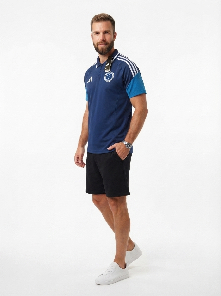 Camisa Polo 2026/27 Cruzeiro Comissao Tecnica