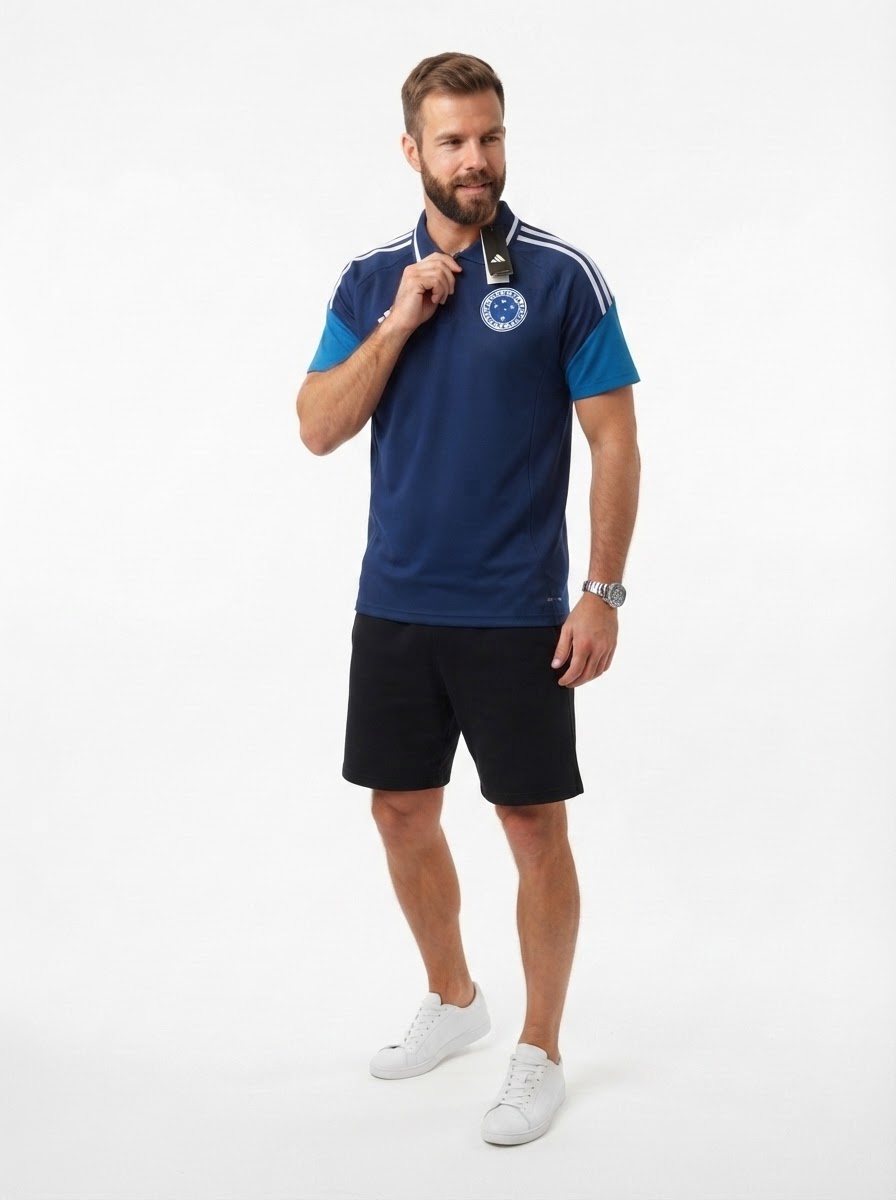 Camisa Polo 2026/27 Cruzeiro Comissao Tecnica