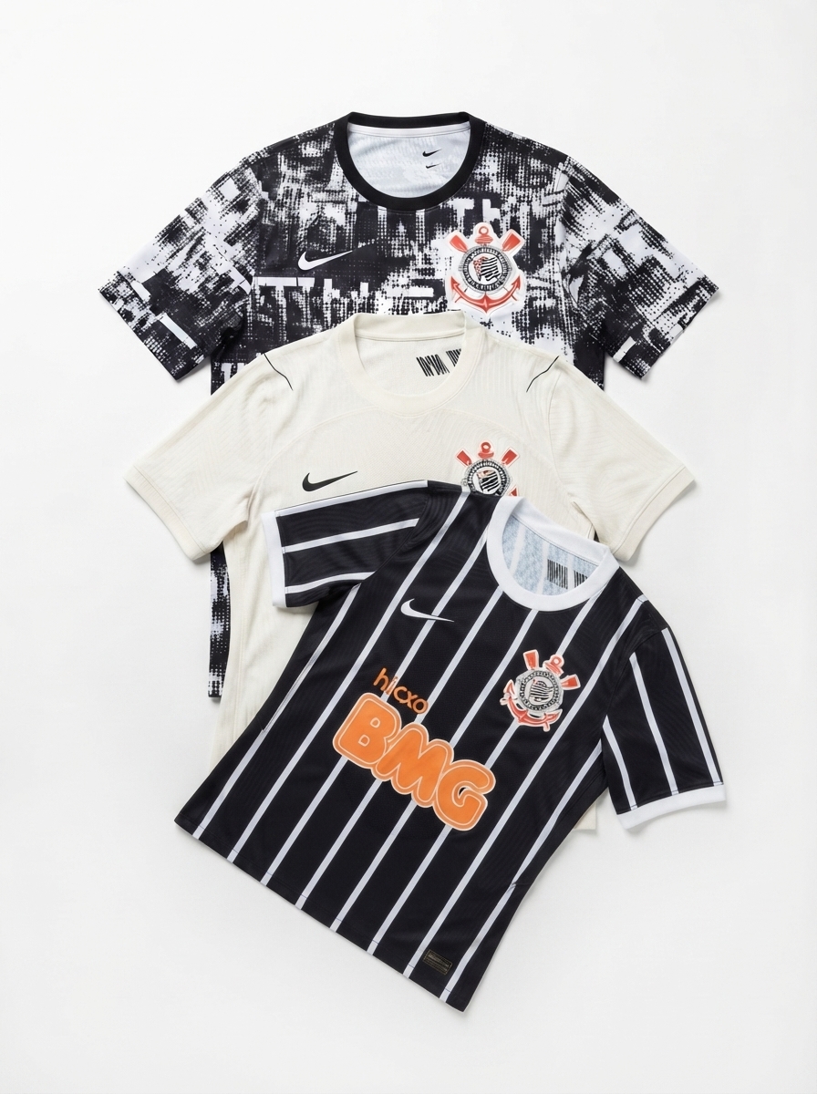Corinthians Home, Away e training 2026/27 - Kit 3 - Fan Version