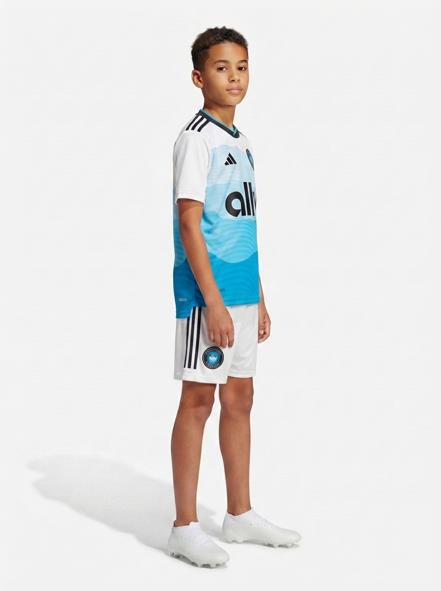 Kids Kit Charlotte FC Home Fan Jersey 2025/26