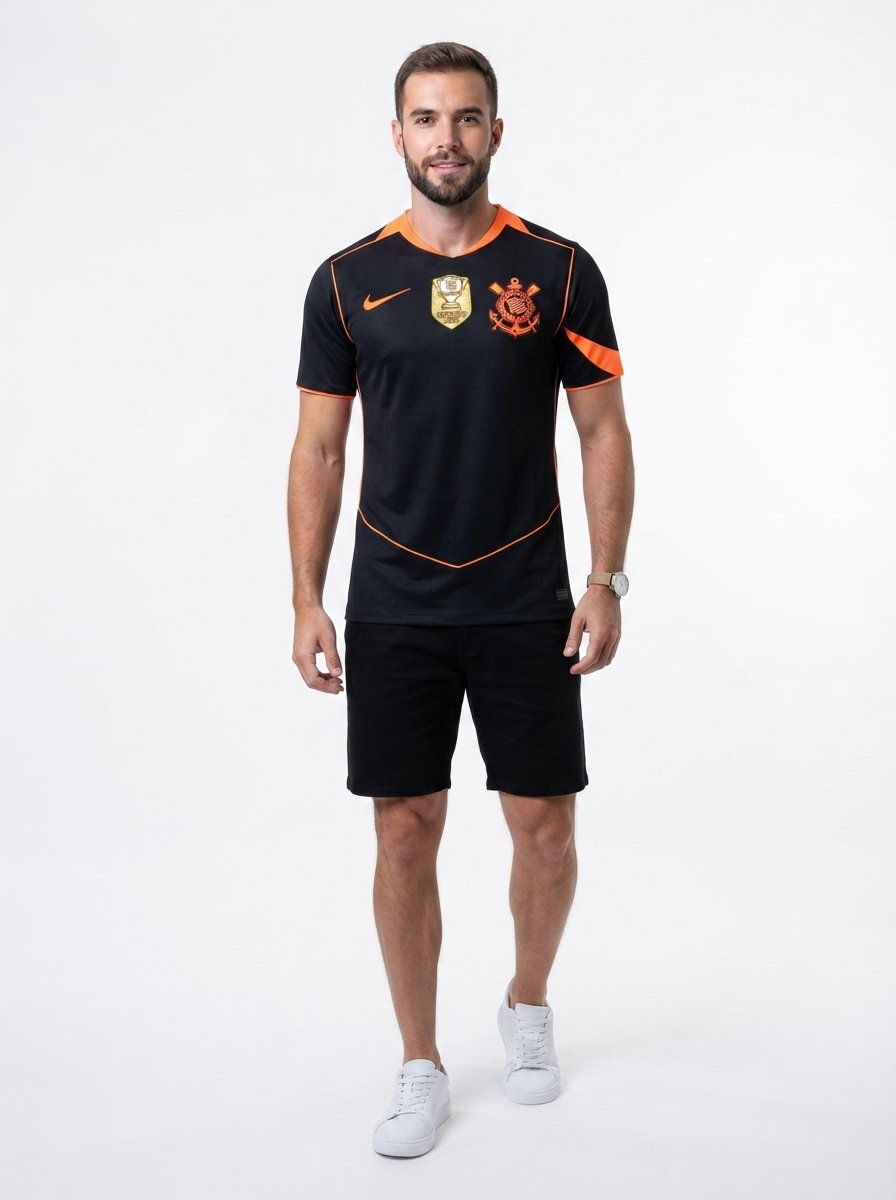 Jersey Corinthians Third Especial Tetracampeão + Patch