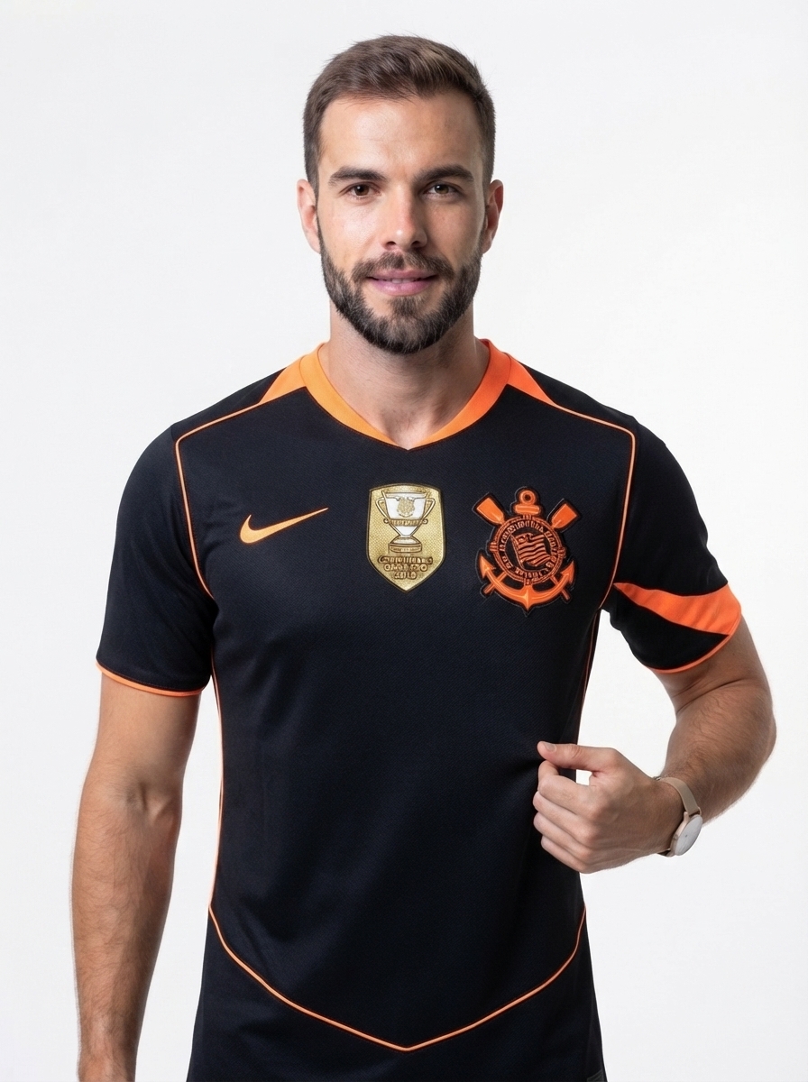 Jersey Corinthians Third Especial Tetracampeão + Patch