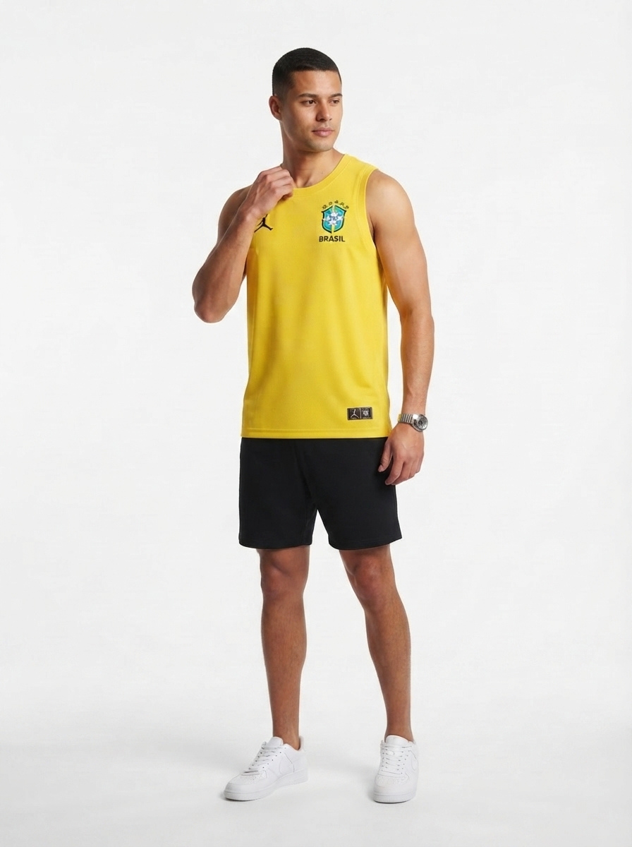 Brazil 2026 Training Vest Yellow
