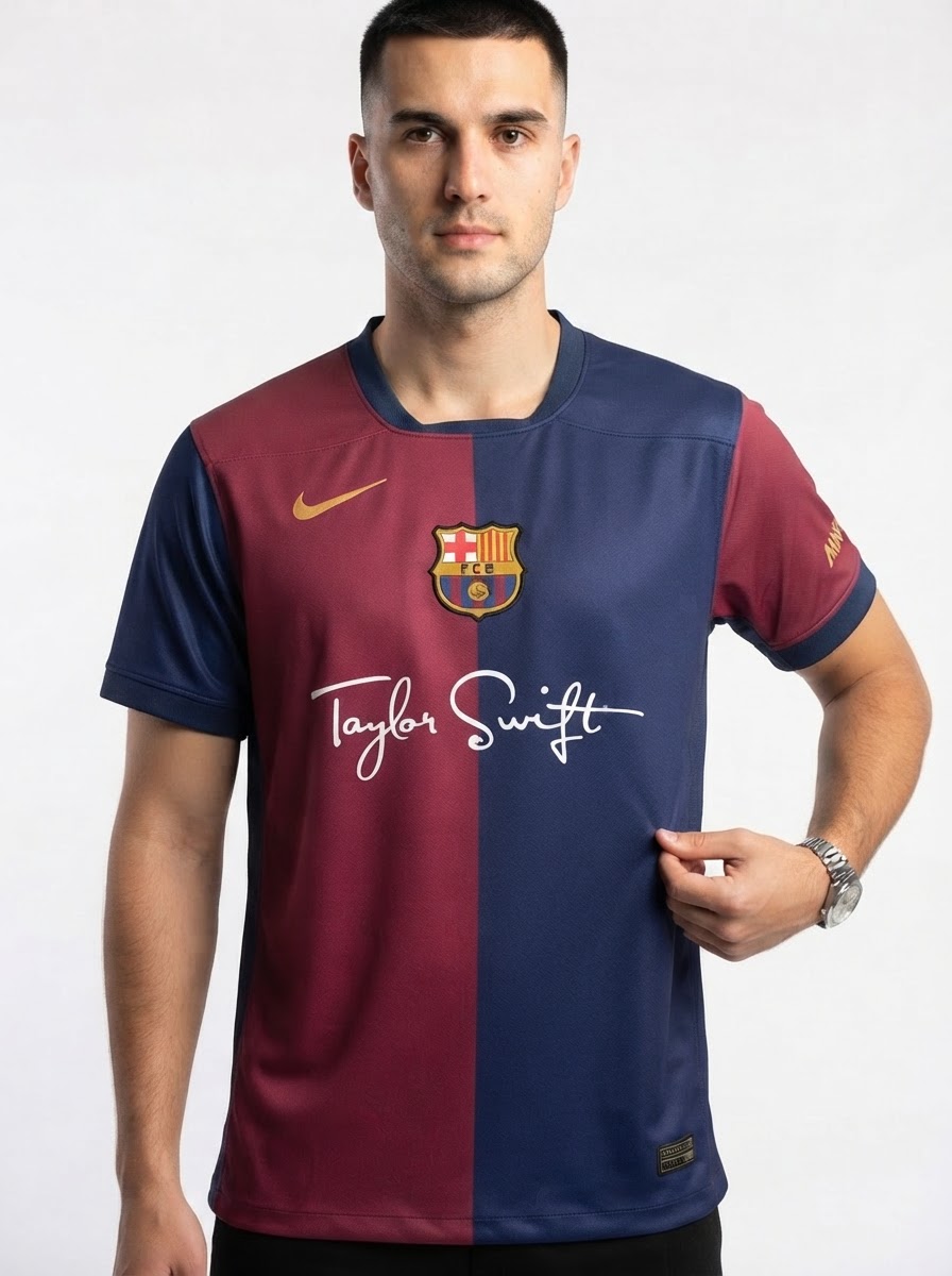 Barcelona 2024/25 Home Taylor Swift Jersey