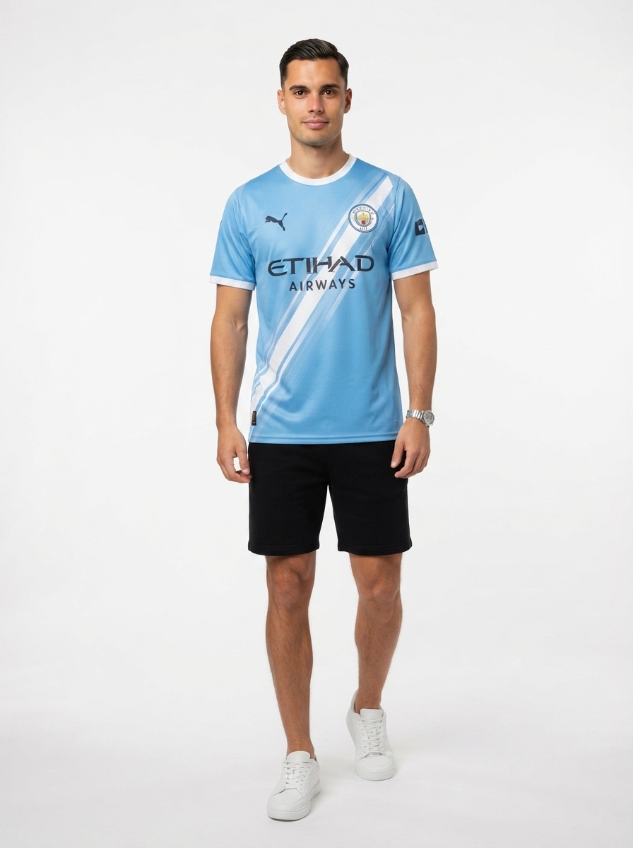 Manchester City Home Reijnders 4 Fan Jersey 2025/26