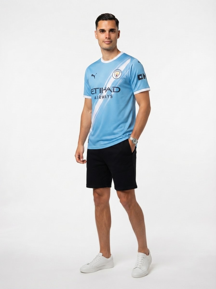 Manchester City Home Reijnders 4 Fan Jersey 2025/26
