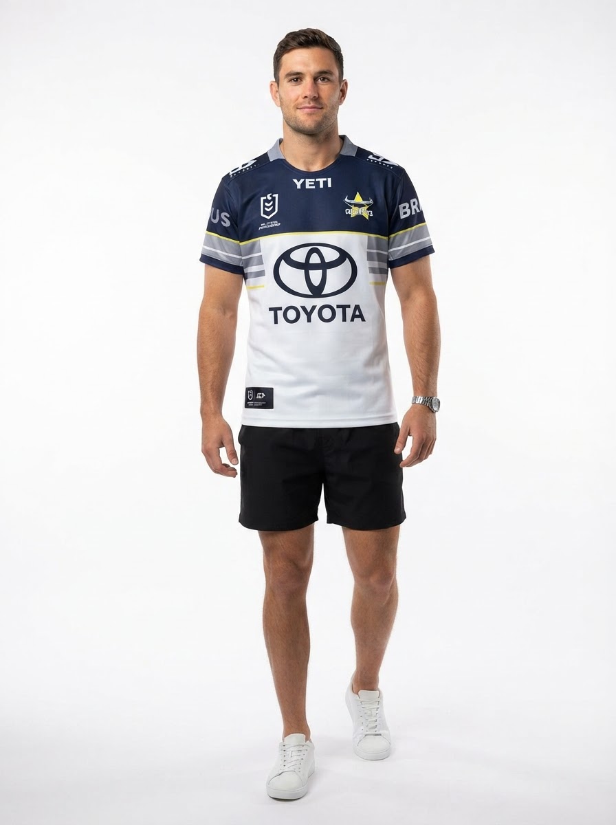 North Queensland Cowboys Mens 2025 Home Jersey