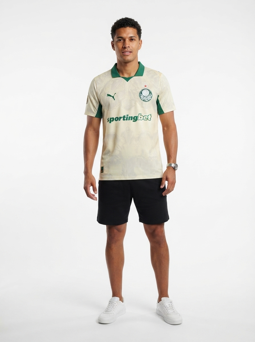 Palmeiras Away Fan Jersey Sponsor 2025 Club World Cup