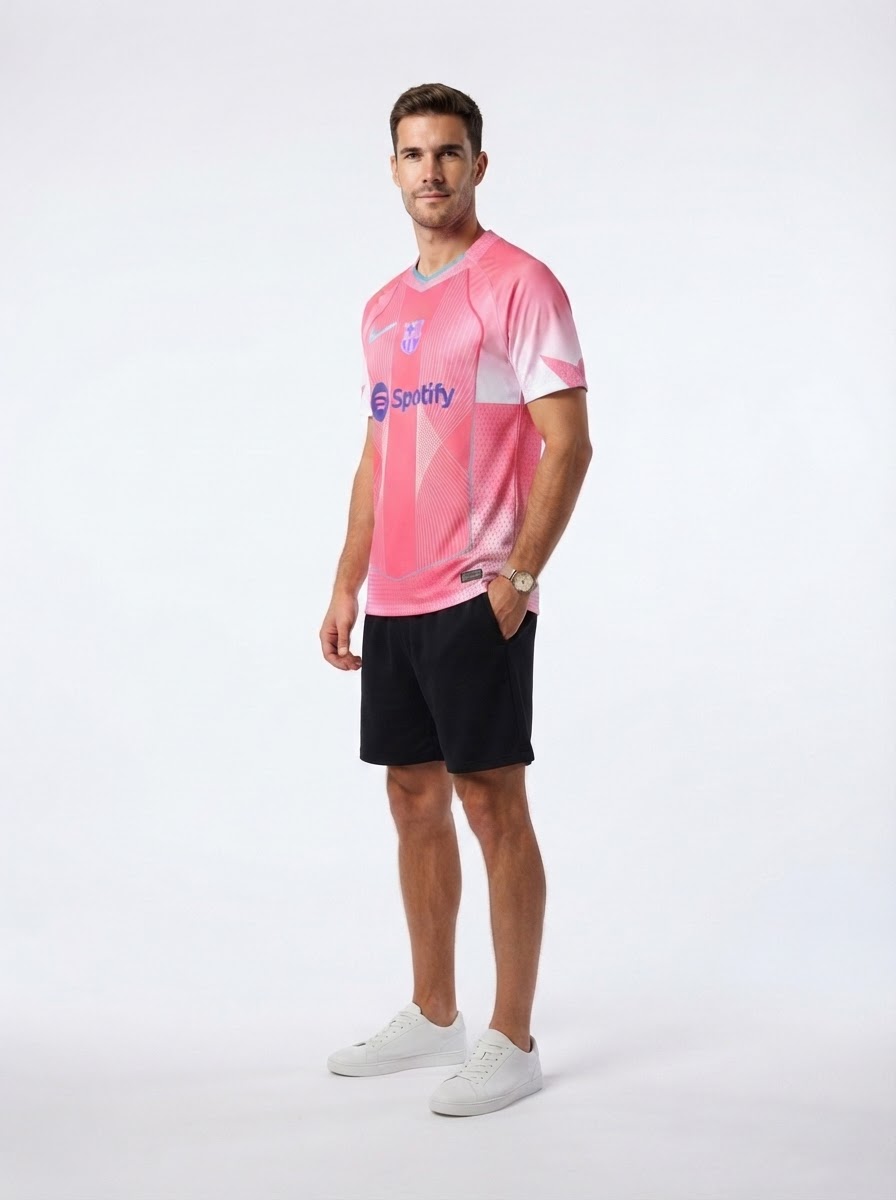 Barcelona 2025/26 Pink Special Edition Jersey - Fan Version