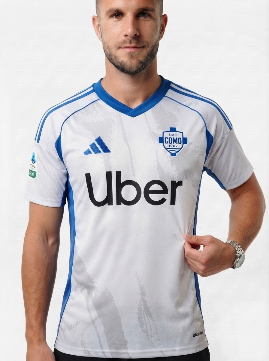 Como 1907 Away Jersey 2025/26