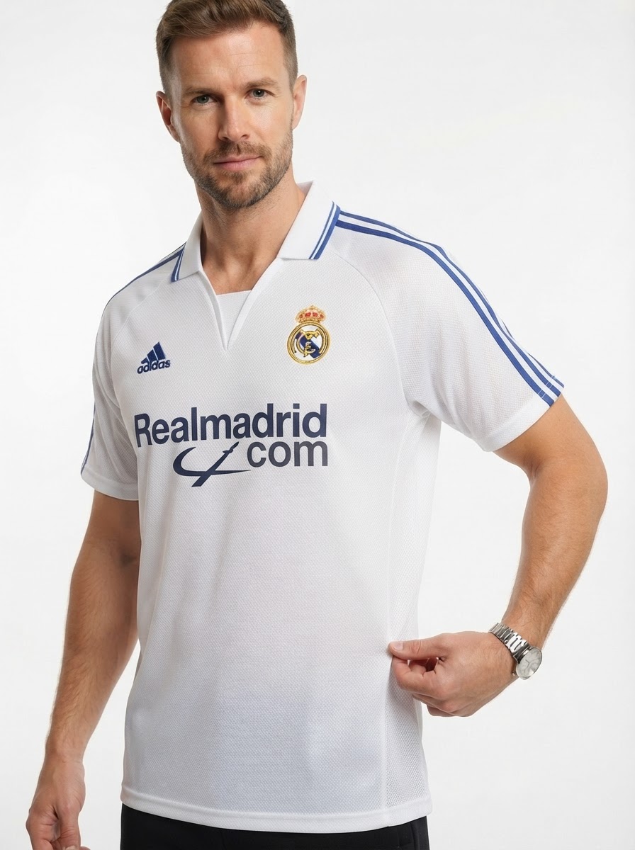 Real Madrid 01/02 I Home Jersey - Retro Version