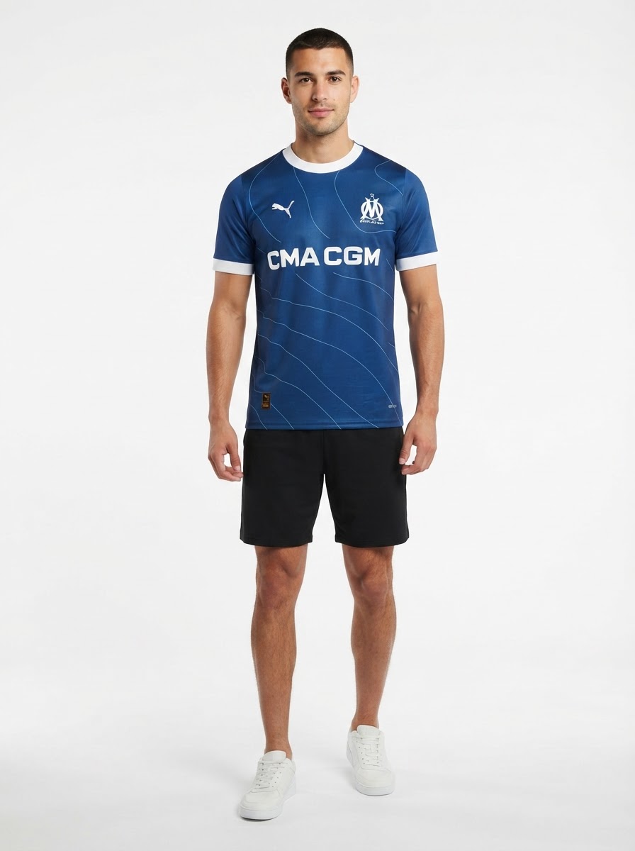 Olympique Marseille 23/24 II Away Jersey - Fan Version
