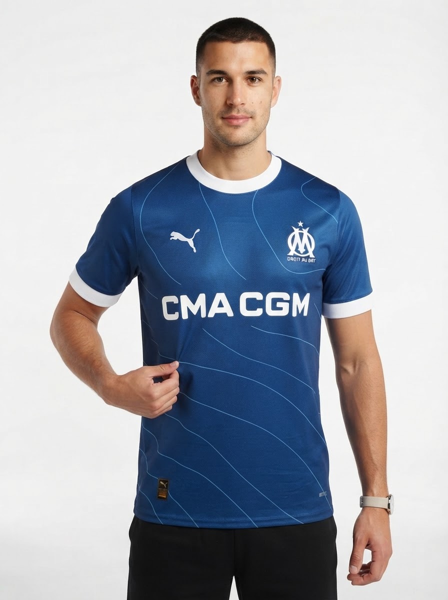 Olympique Marseille 23/24 II Away Jersey - Fan Version