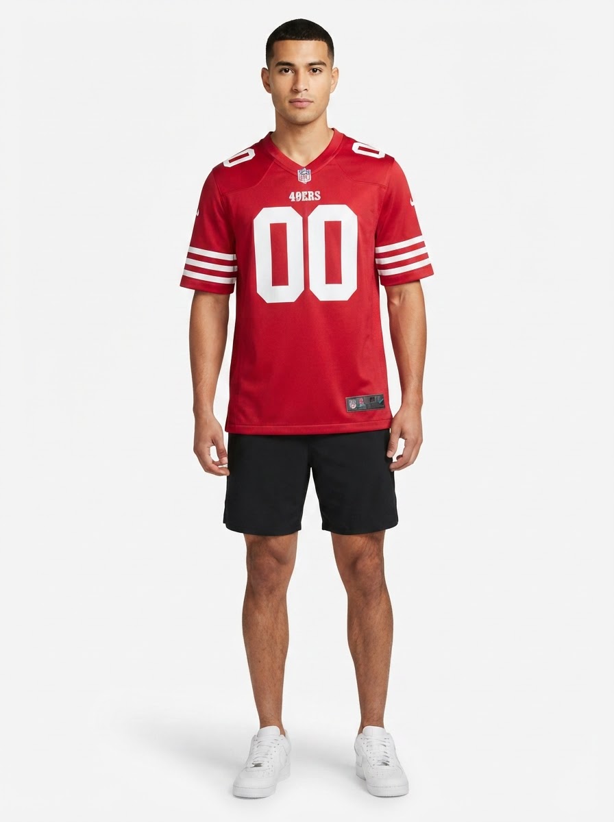 San Francisco 49ers - Scarlet Custom Jersey
