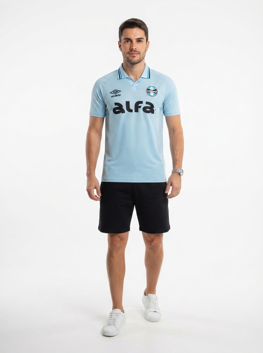 Jersey Grêmio 2025/26 II Azul Celeste