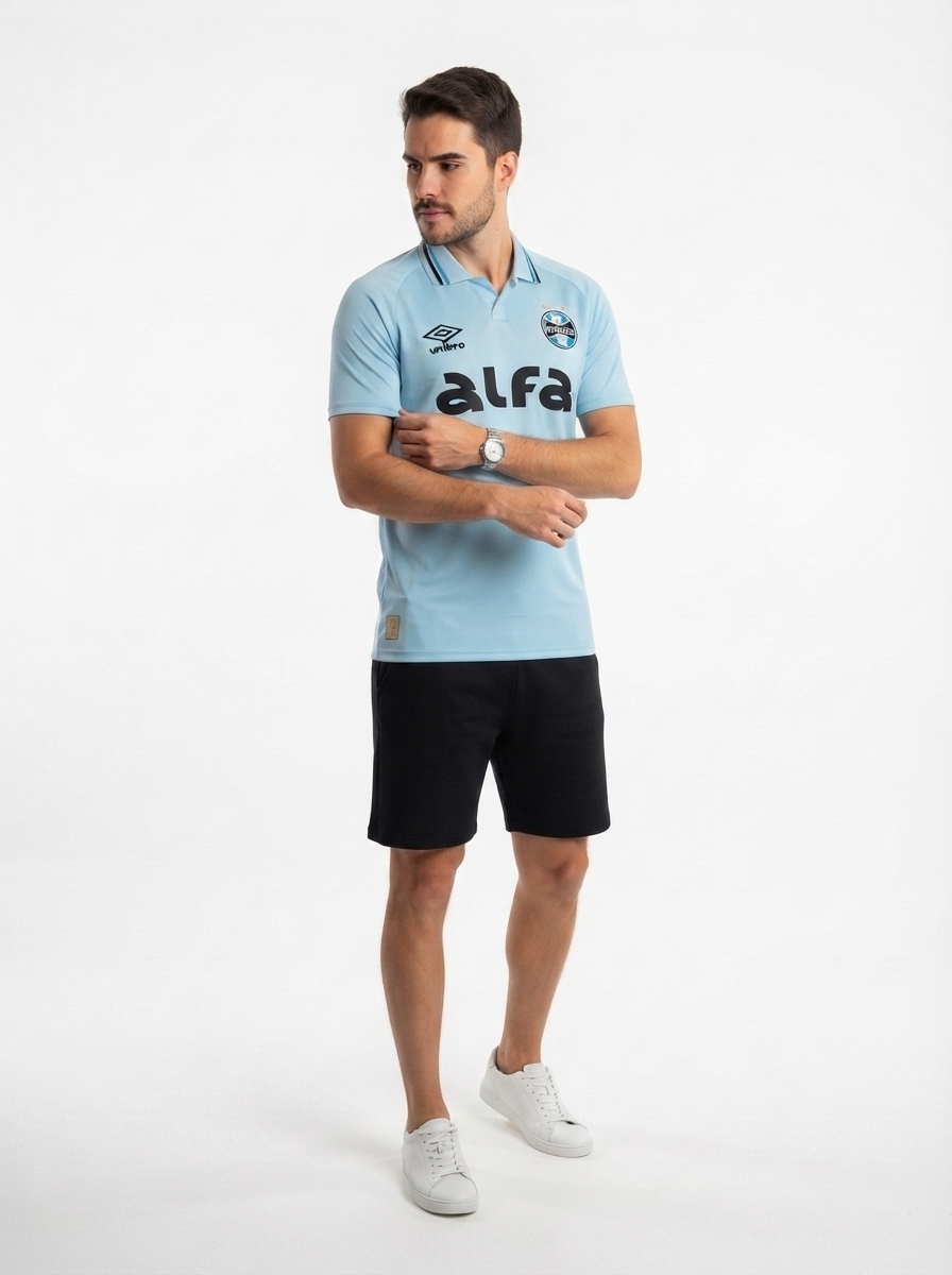 Jersey Grêmio 2025/26 II Azul Celeste