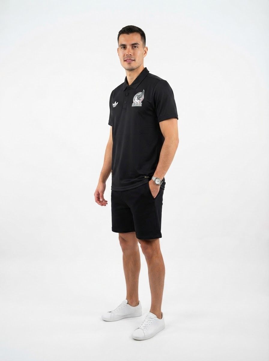 Polo Mexico 2026/27 World Cup 2026 Black