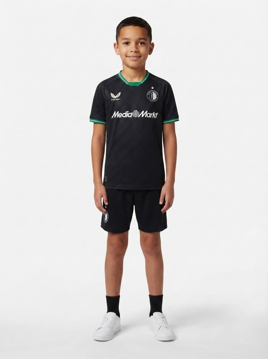 Kids KIT Feyenoord Away Jersey 2024/25