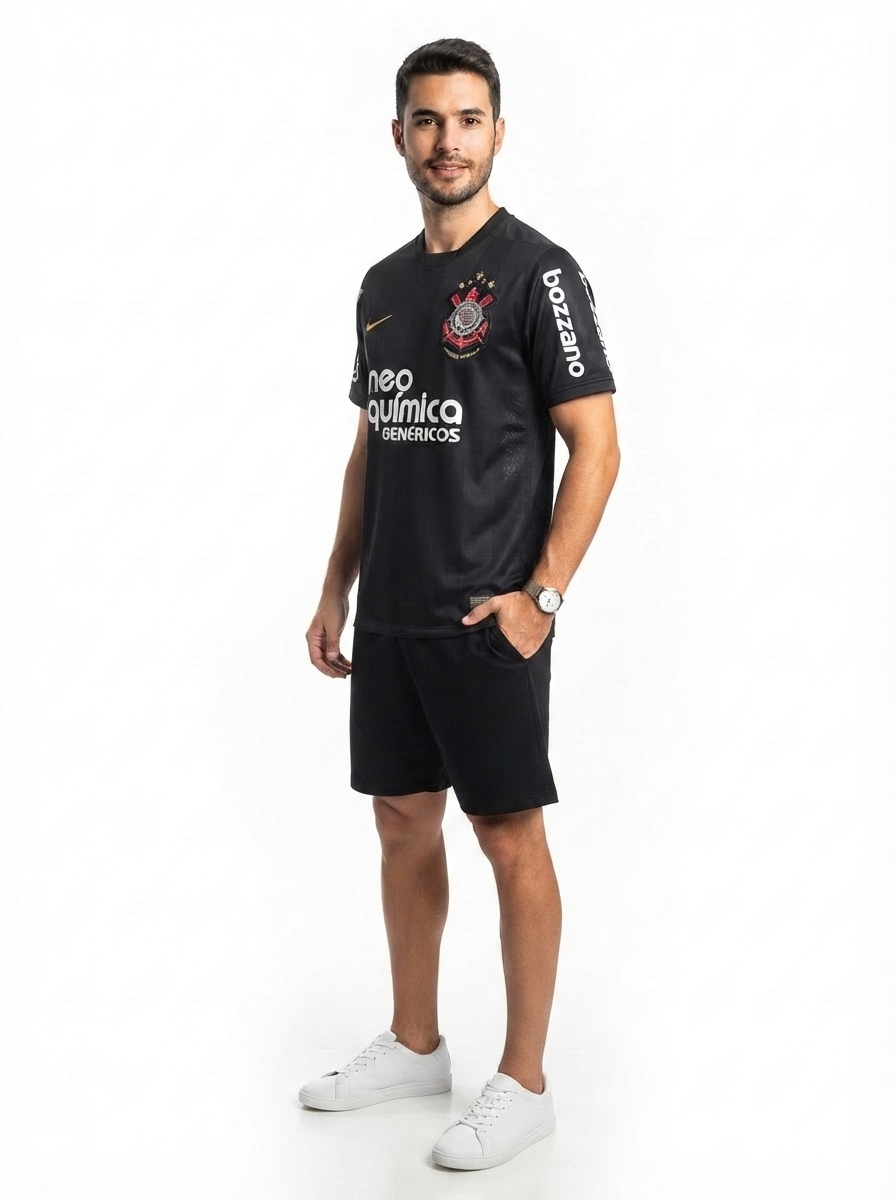 Corinthians 2010 II Away Jersey - Retro Version