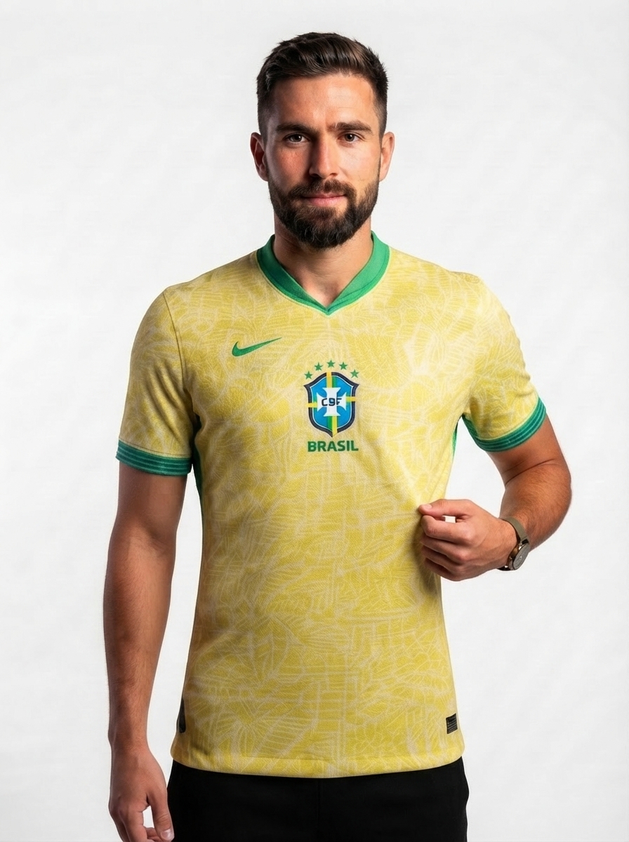 Brazil 24/25 I Home Jersey - Player Version - Slim Fit