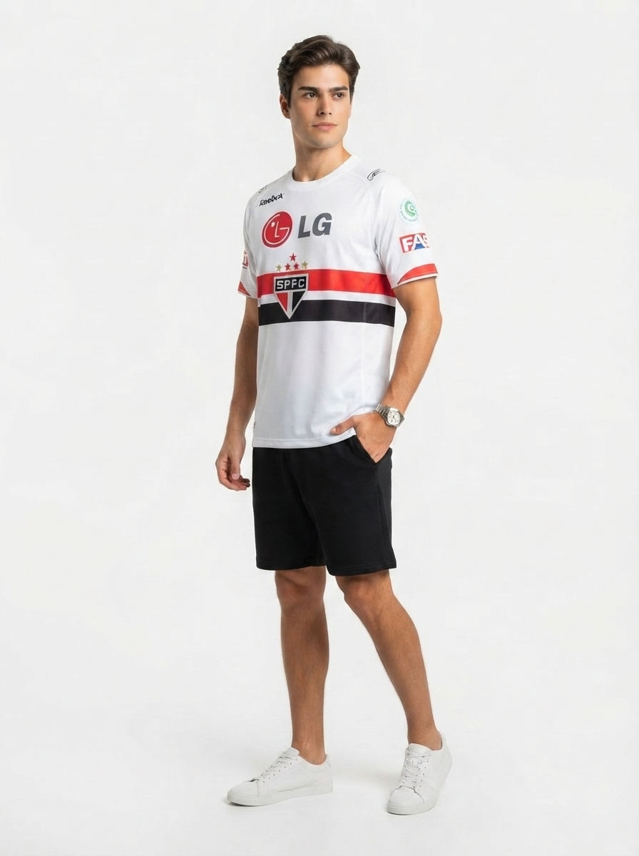 Jersey Sao Paulo Retro 2007/08 - Home
