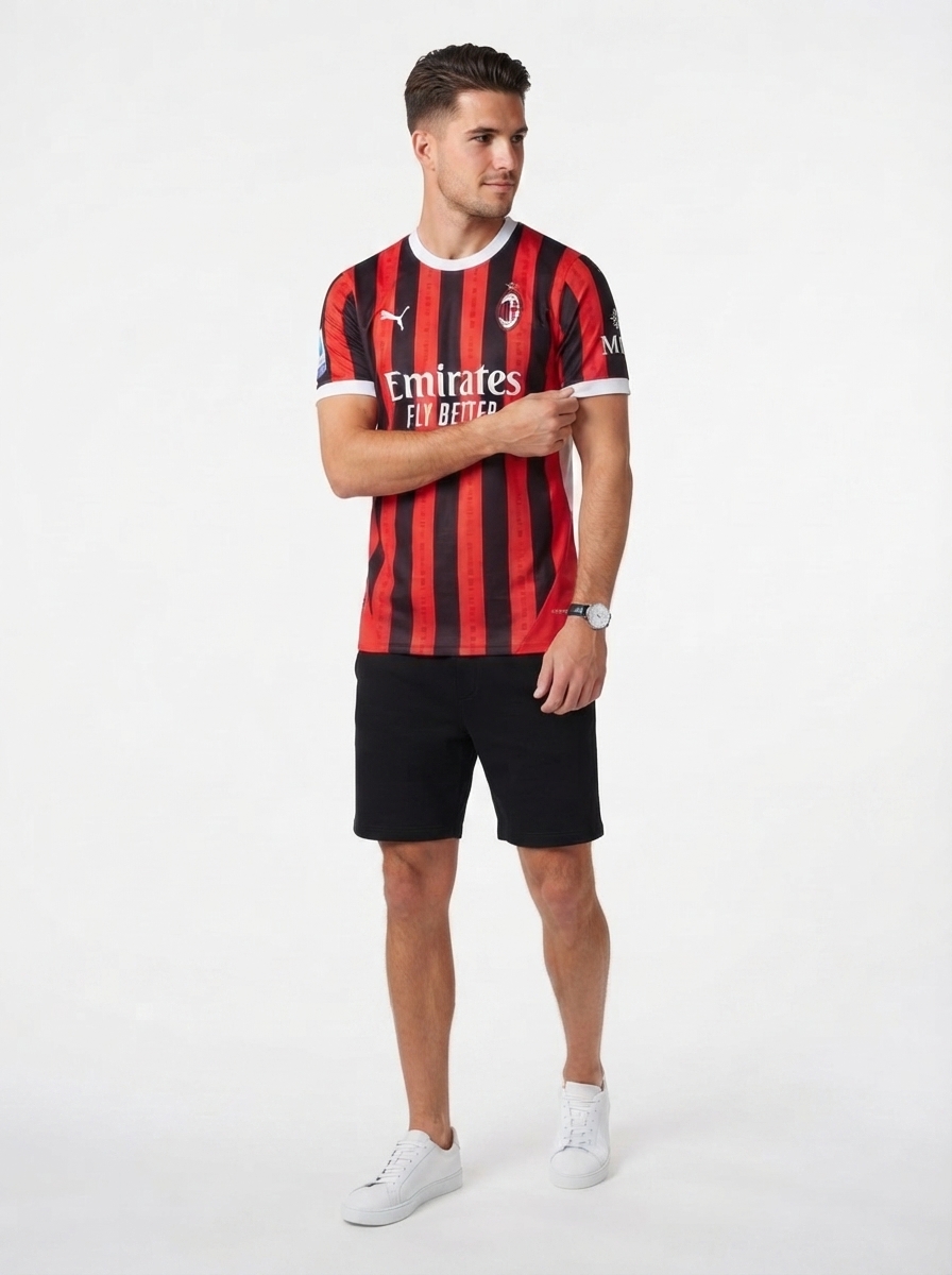 AC Milan 24/25 I Home Jersey - Player Version - Slim Fit