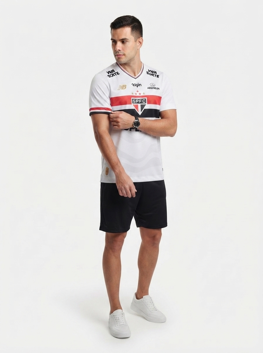 Jersey São Paulo 2025/26 I with Sponsors