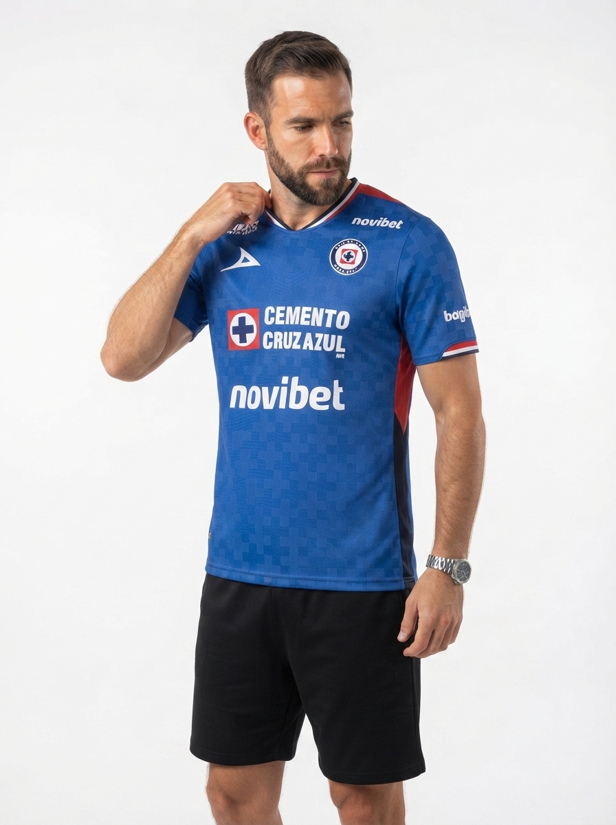 Pirma Cruz Azul Home Jersey 25/26 - Fan Version
