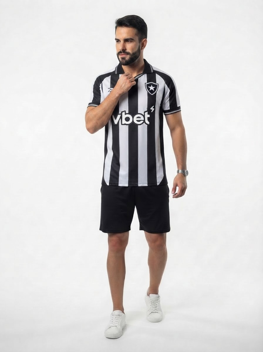 Botafogo A.Cabral 98 Home Fan Jersey 2025/26 - Fan Version