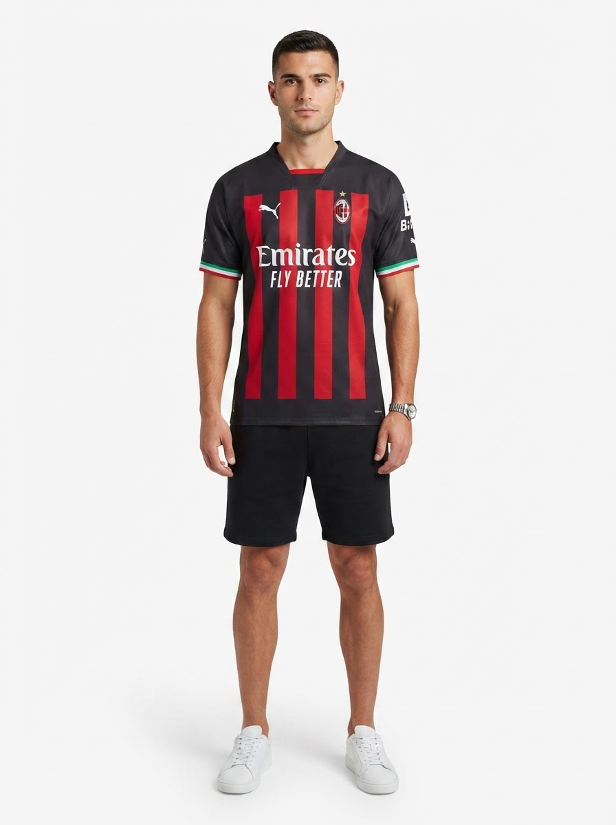 AC Milan 22/23 I Home Jersey - Player Version - Slim Fit