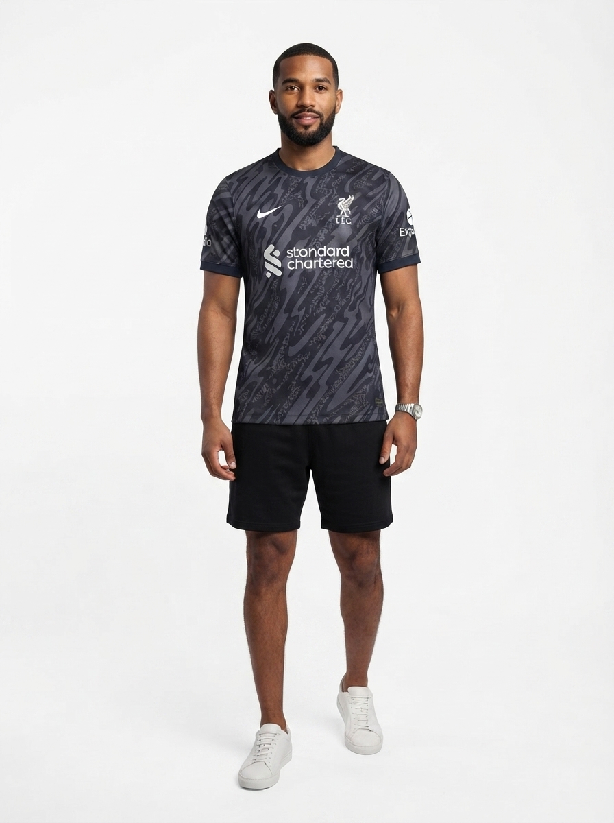 Liverpool 24/25 Goalkeeper Black Jersey - Fan Version