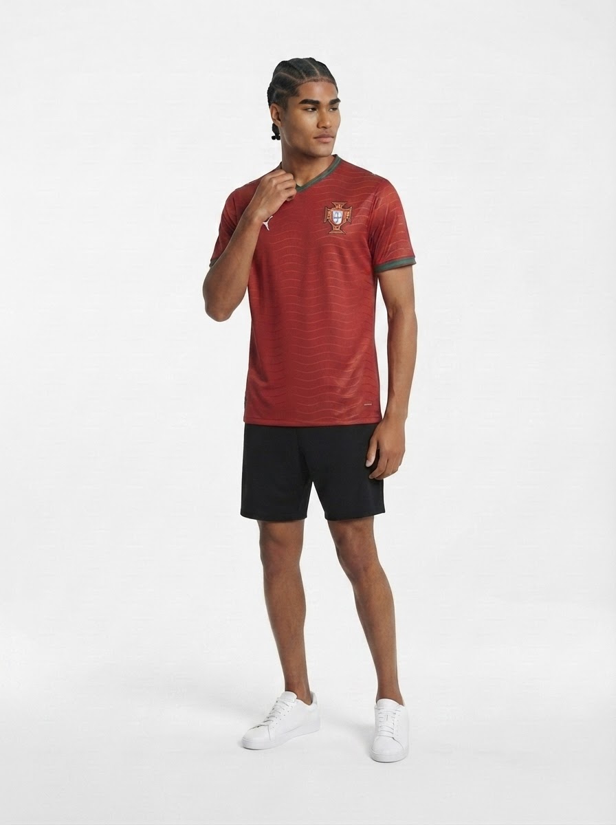 Portugal Home Jersey 2026 Player World Cup 2026 - [Slim Fit]