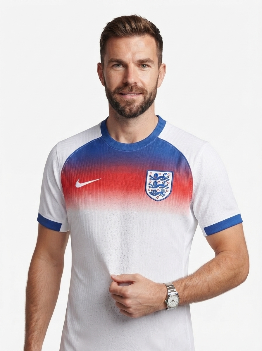 England 25/26 Training Jersey - White - Player Version - Slim Fit