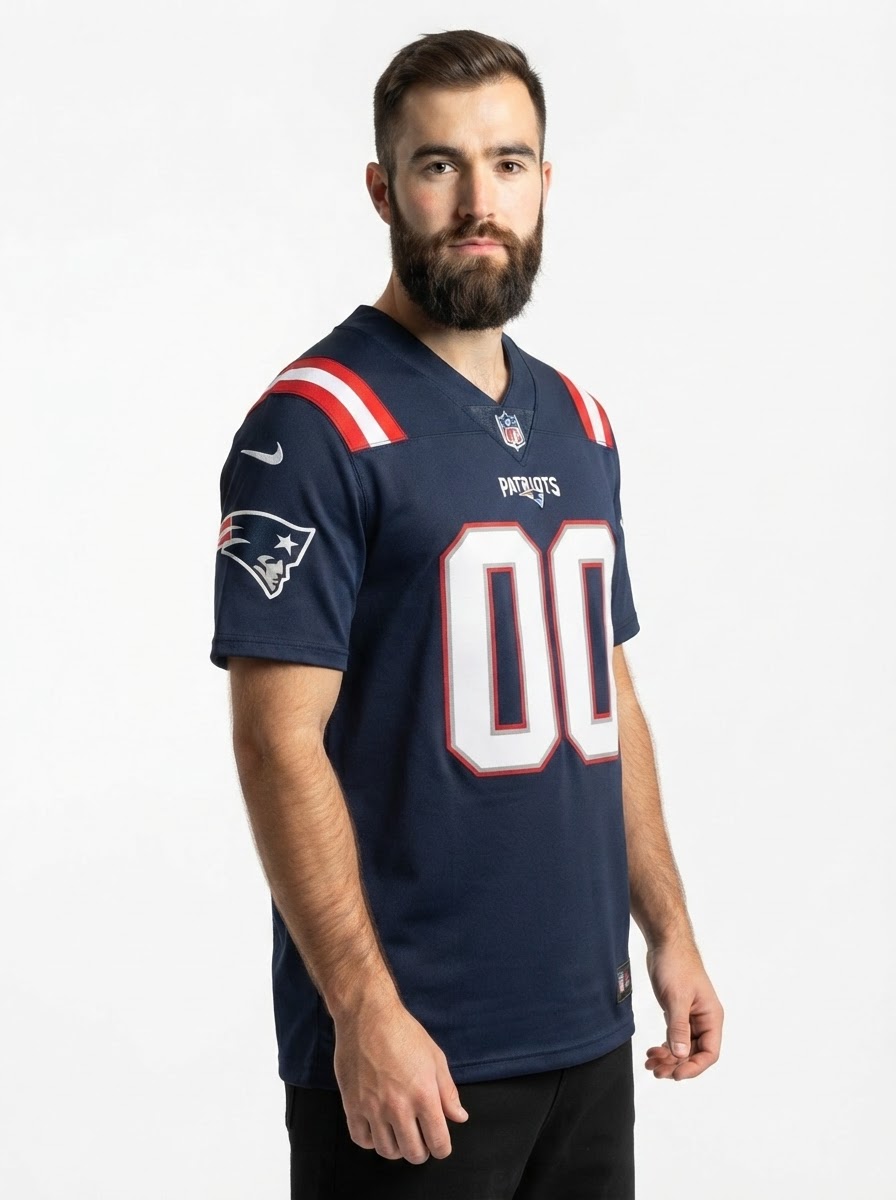 Patriots - Custom Jersey - Navy