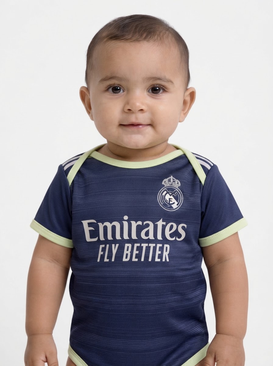 Body Baby Real Madrid 25/26 away
