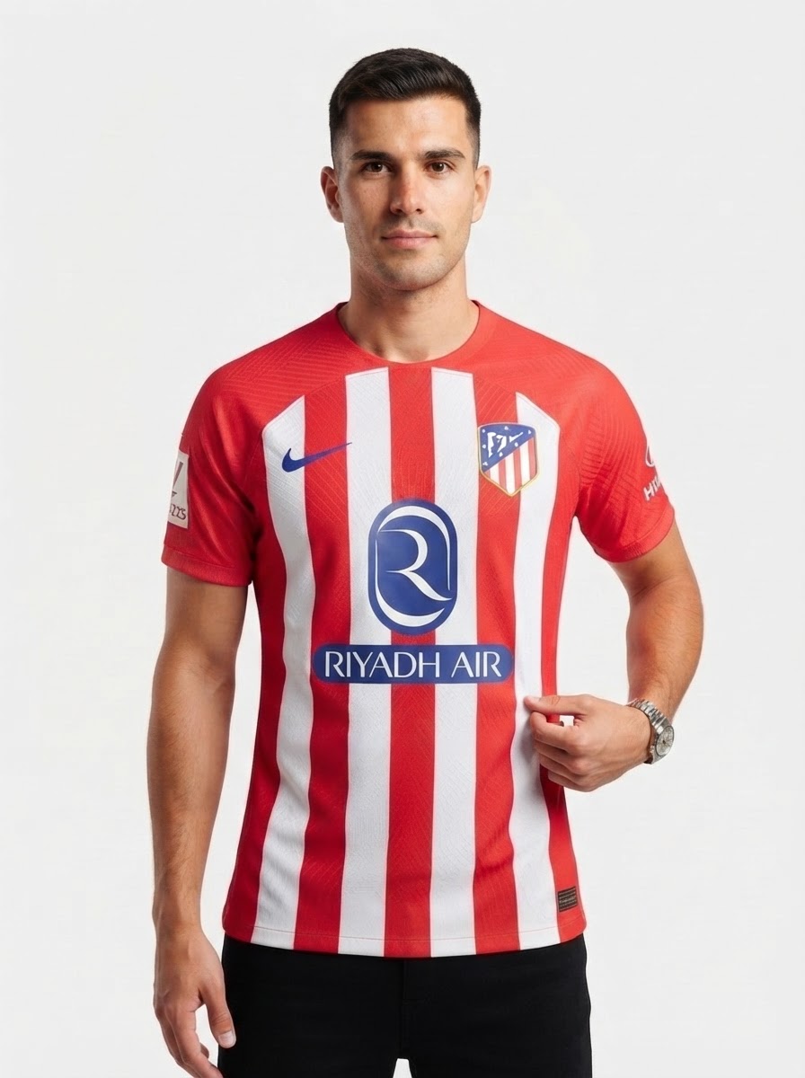 Atletico Madrid 25/26 I Home Jersey - Player Version - Slim Fit
