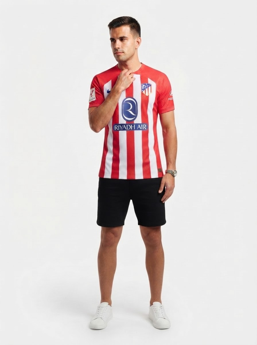 Atletico Madrid 25/26 I Home Jersey - Player Version - Slim Fit