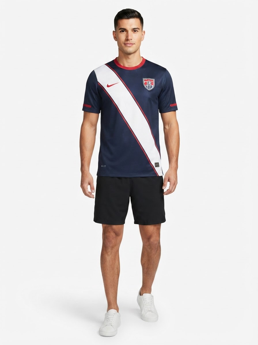 Retro Soccer Jersey USA Away 2010
