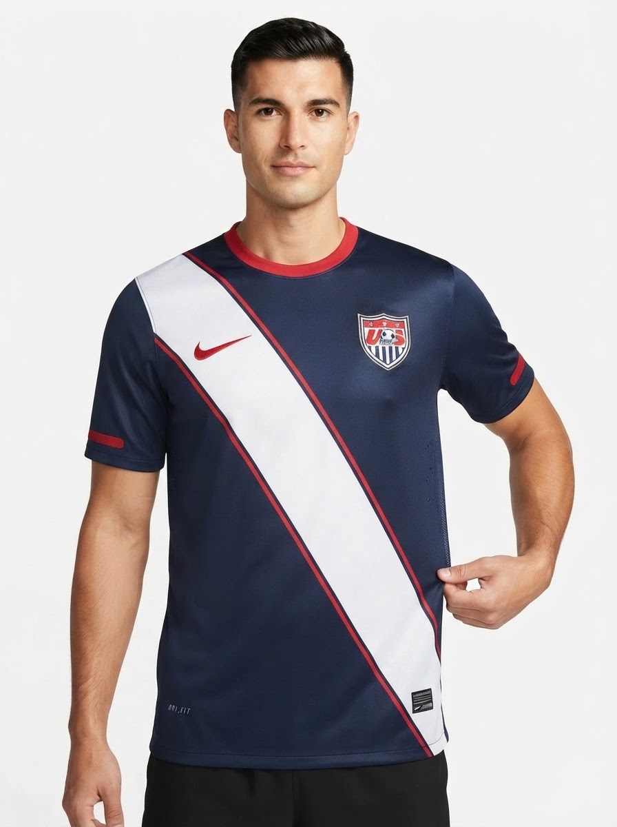 Retro Soccer Jersey USA Away 2010