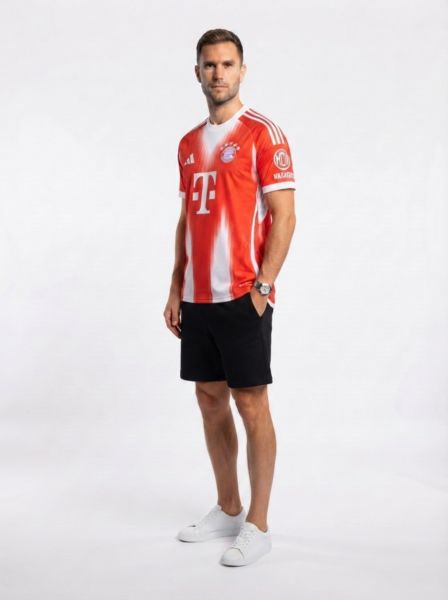 Bayern Manchester Home Fan Jersey 2025/26