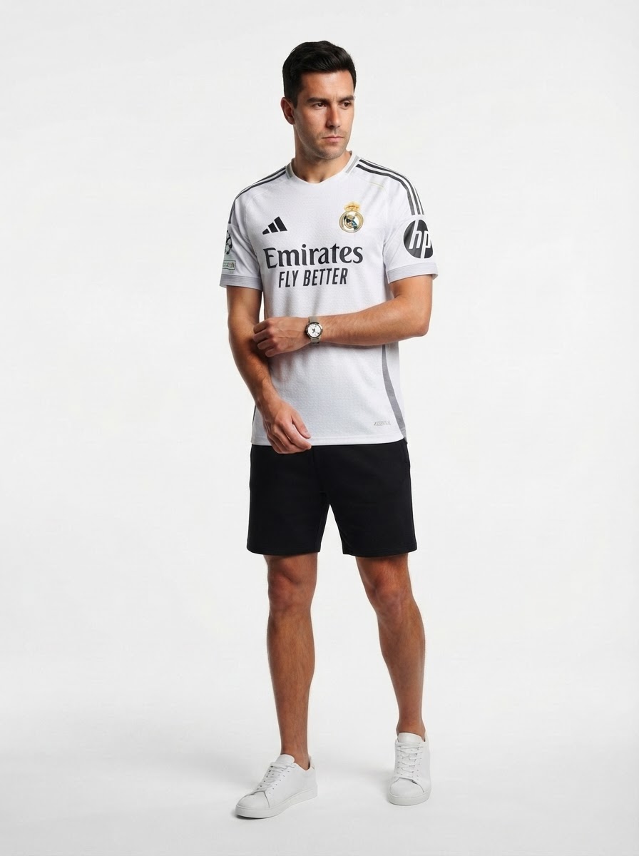 Real Madrid Home Jersey 2025/26 - Kylian Mbappé #9