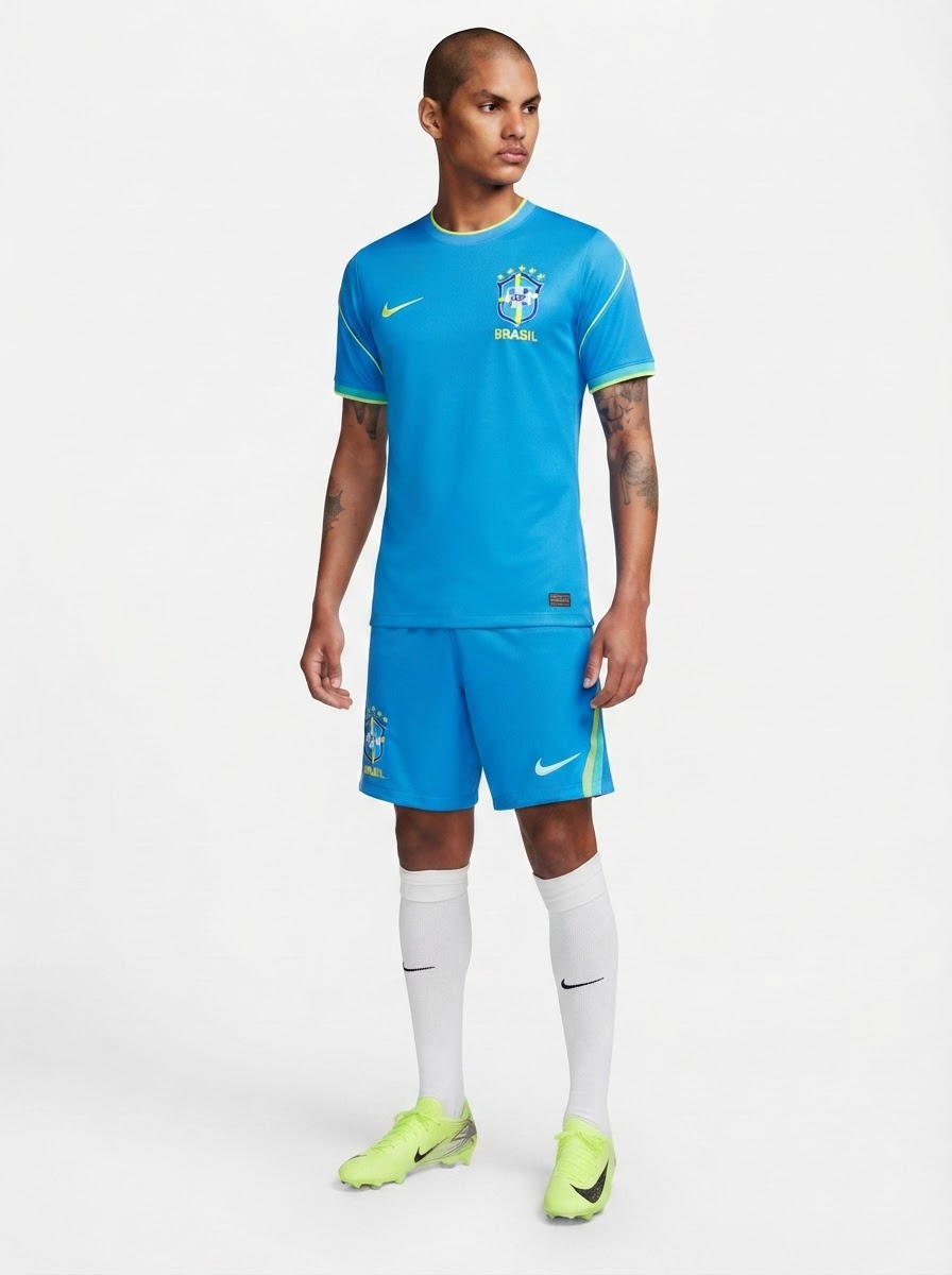 Shorts Brazil National Team Home 2026 Stadium